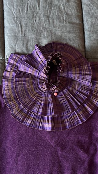 Colletto in pura seta