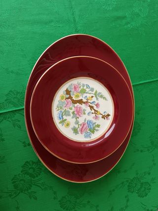 Set 6 piatti dessert/antipasto inglesi