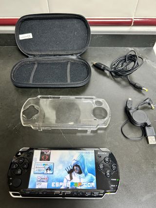 Consola Sony PSP Negra + Accesorios