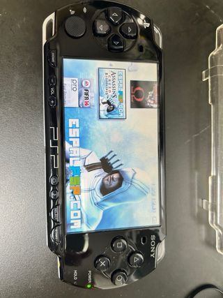 Consola Sony PSP Negra + Accesorios