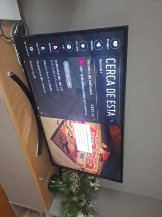 TV LG UJ635V 50 Smart TV
