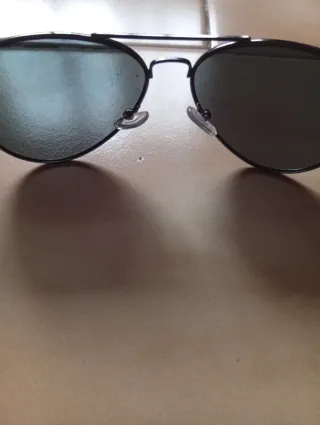 Gafas de sol aviador negras