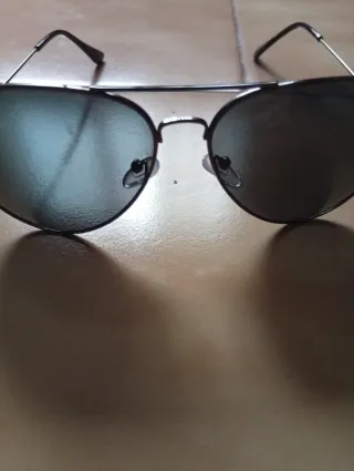 Gafas de sol aviador negras
