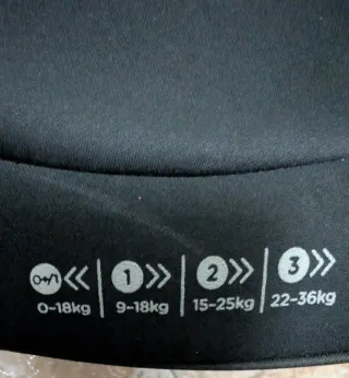 Silla coche Joie every stage fx negra