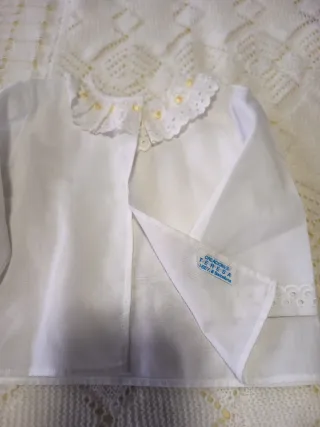 Conjunto Primera Puesta Bebé Blanco