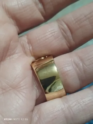 Anillo Oro Circonitas Talla 18