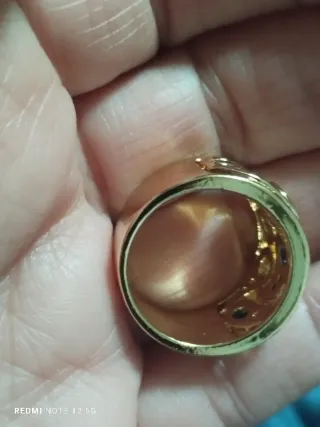 Anillo Oro Circonitas Talla 18