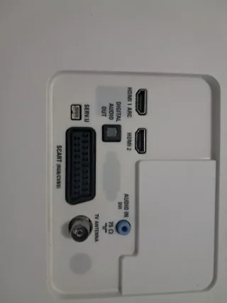 Televisión Philips Blanca