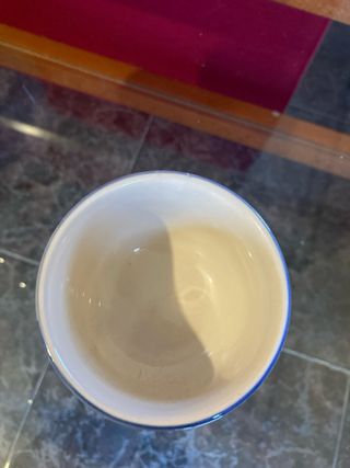 Conjunto de té porcelana China flores azules