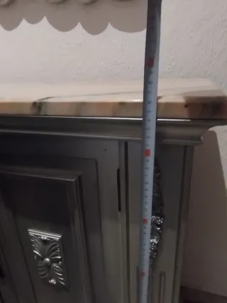 Mueble de entrada con espejo