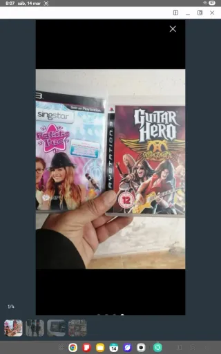 Lote 2 Micrófonos Singstar PS4 Karaoke