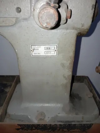 Bordadora manual para metal