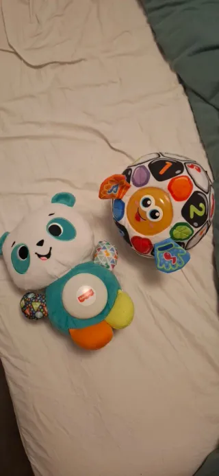 Pelota y Muñeco Fisher-Price