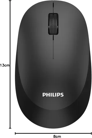 Philips Ratón Inalámbrica SPK7507B - Conexión Inalámbrico 2.4 GHz