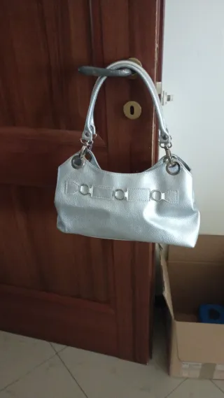 Borsa argento donna