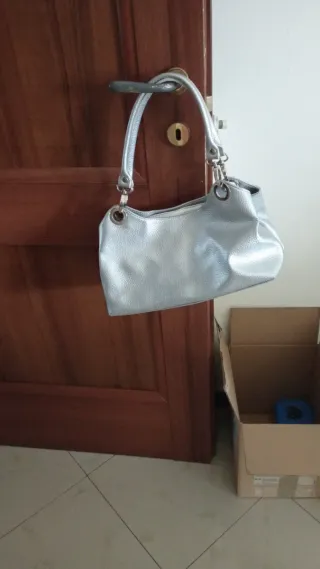 Borsa argento donna