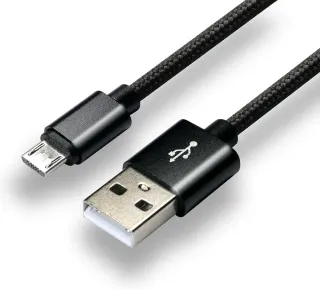 Everactive CBB-2MB - Cable de nailon micro USB