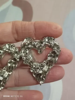 Pendientes Corazón Zara Acero