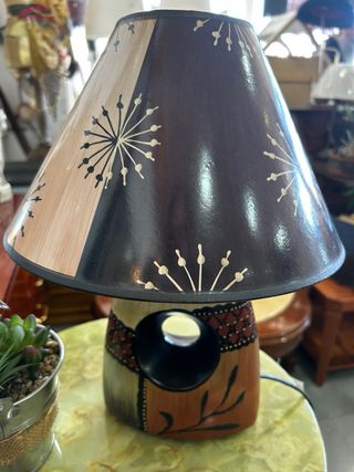 Lámpara Cerámica Vintage - Estilo Boho chic