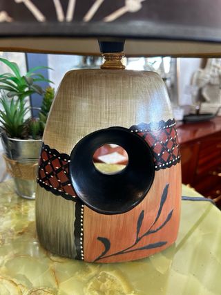 Lámpara Cerámica Vintage - Estilo Boho chic