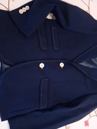 Americana niño azul Talla 10 Impecable