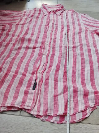 Camicia Marina Yachting righe rosa/bianco