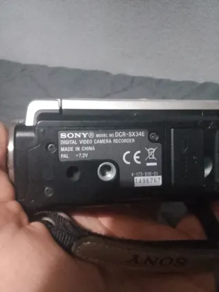 Sony Handycam Gris 60x Zoom Óptico