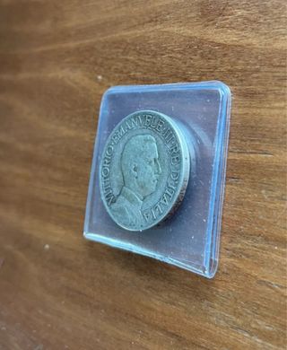 2 Lire Argento Quadriga Veloce 1908