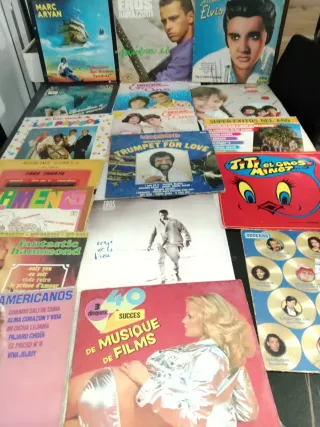 Lot 19 vinilos: Éxitos Internacionales