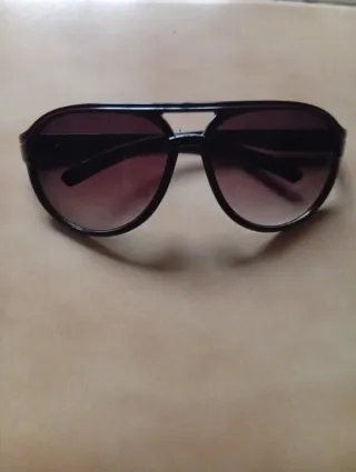 Gafas de sol aviador negras