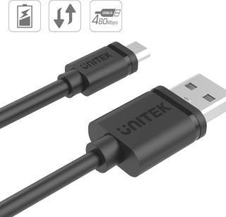 Cable USB A a micro USB , 2 metros