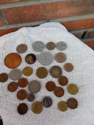 Lote monedas antiguas