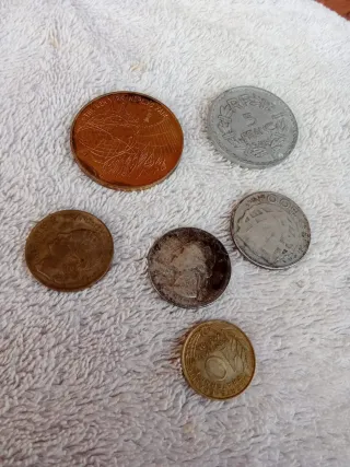 Lote monedas antiguas