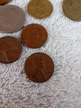 Lote monedas antiguas