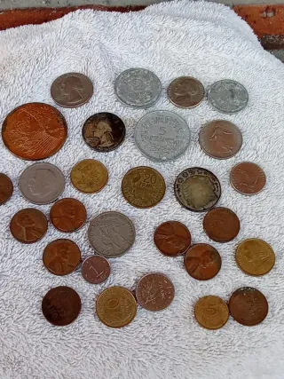 Lote monedas antiguas