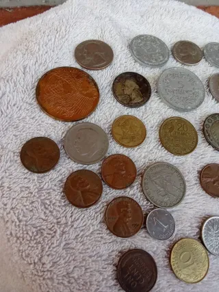 Lote monedas antiguas