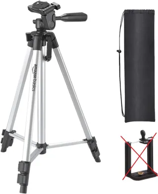 Amazon Basics Trípode Universal para Smartphone de Aluminio