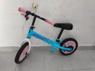 Bicicleta sin pedales BTWIN azul