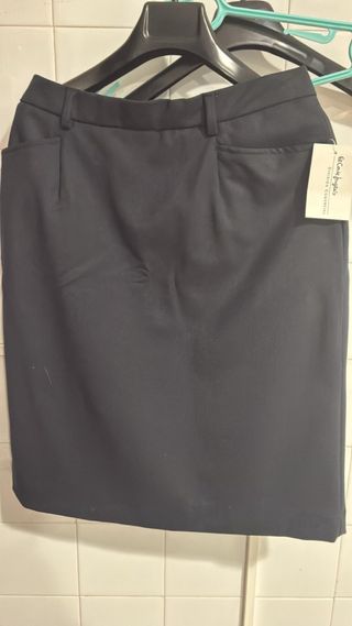 Falda negra El Corte Inglés