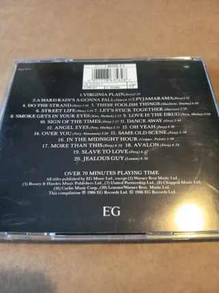 CD Bryan Ferry - Street Life 20 Great Hits