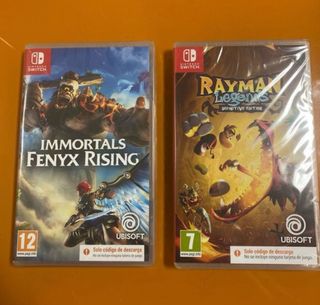 Precintados Juego Switch : Rayman + Immortals