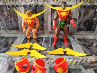Armaduras Sun Man Masters del Universo