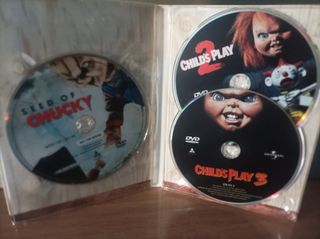 Pack 3 Películas Terror DVD Chucky