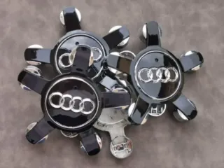 135mm Tapabujes Audi Centro Rueda Llantas