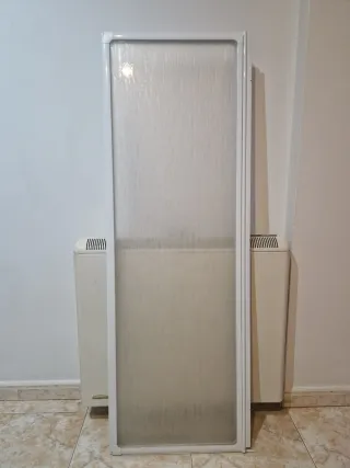 Biombo para bañera transparente
