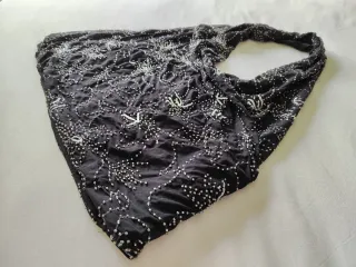 Top Halter Bordados Abalorios Zara talla L