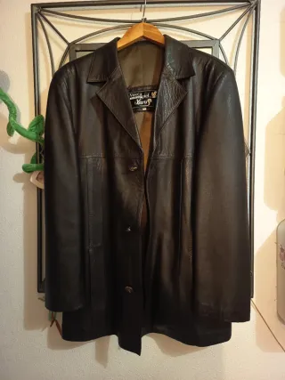 Abrigo de piel auténtica Mercapiel .