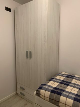 Cama nido con cajones + armario