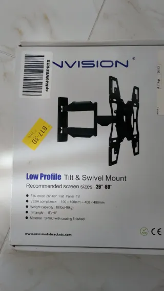 Supporto TV Parete per schermi da 26-60 Pollici