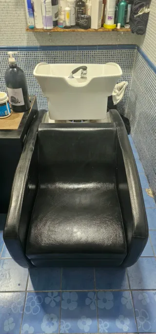 Lavatesta professionali con alzagambe